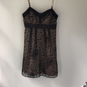 Guess Dress | gold + black | size:3/Small